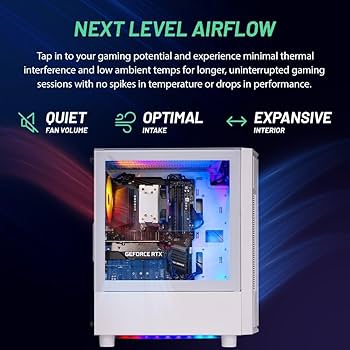 Amazon.com: Skytech Archangel Gaming PC, Intel i5 14400F 2.5